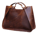 Genuine Leather Designer Handbag for Women - Travel Tote and Shoulder Bag